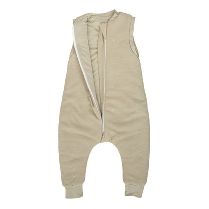 Saco pijama con pies Waffle Verde - Bimbidreams