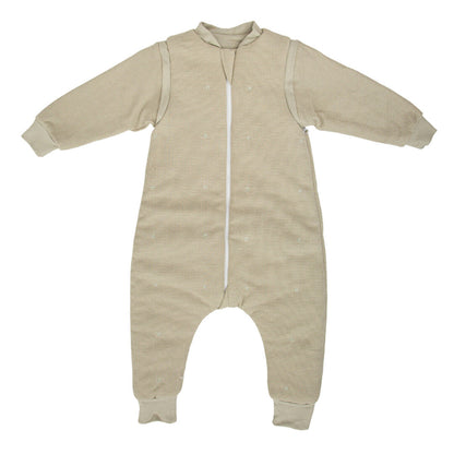 Saco pijama con pies Waffle Verde - Bimbidreams