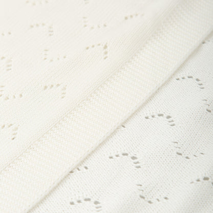 Toquilla Tricot bambú Blanca - Bimbidreams
