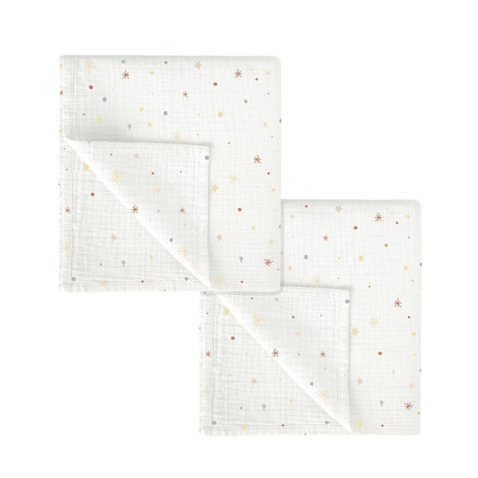 Muselinas Bambú pack 2 Night Stars - Bimbidreams