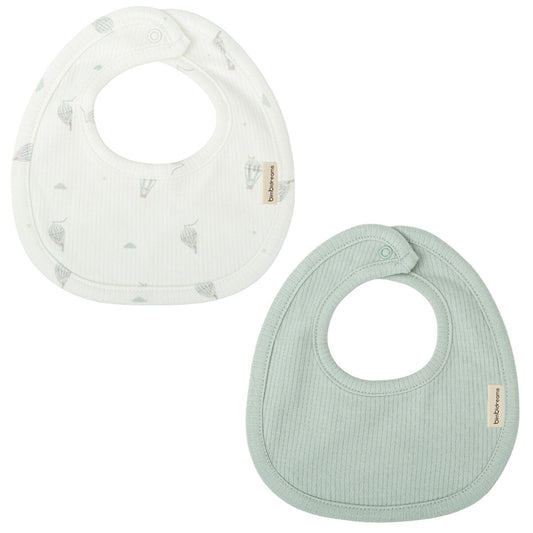 Babero pack 2 Blue Sky - Bimbidreams