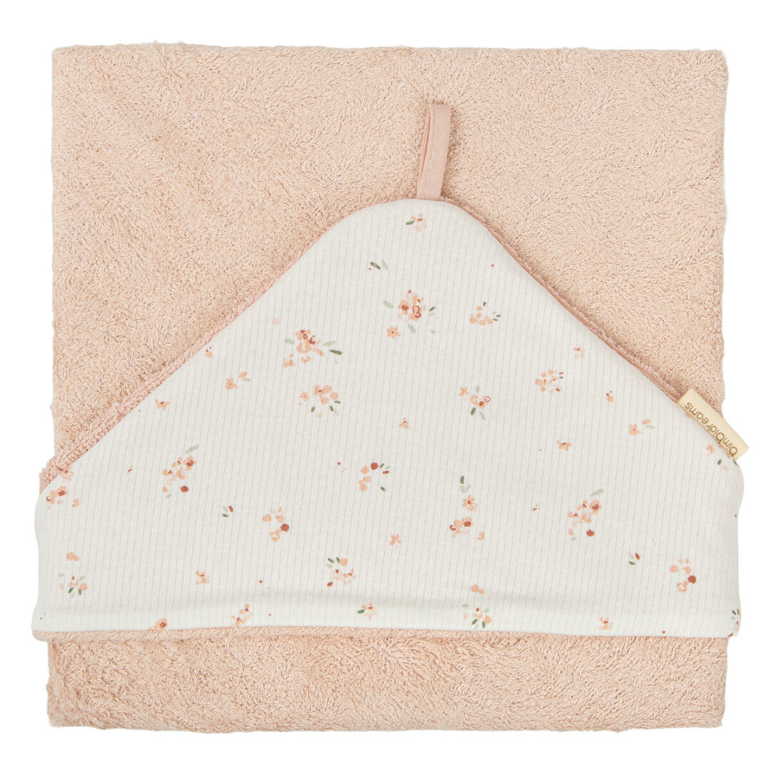 Capa de baño bebé 100x100 Monet Rosa - Bimbidreams