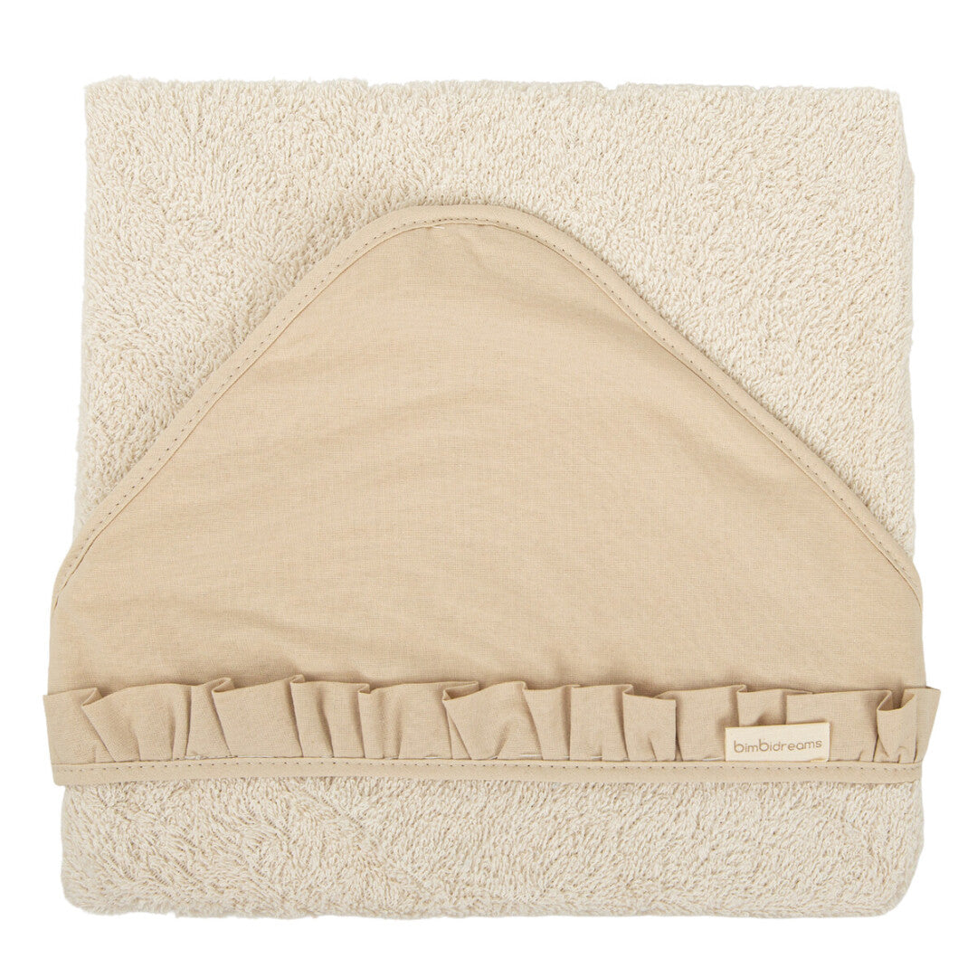 Capa de baño bebé 100x100 Stone Washed Lino - Bimbidreams
