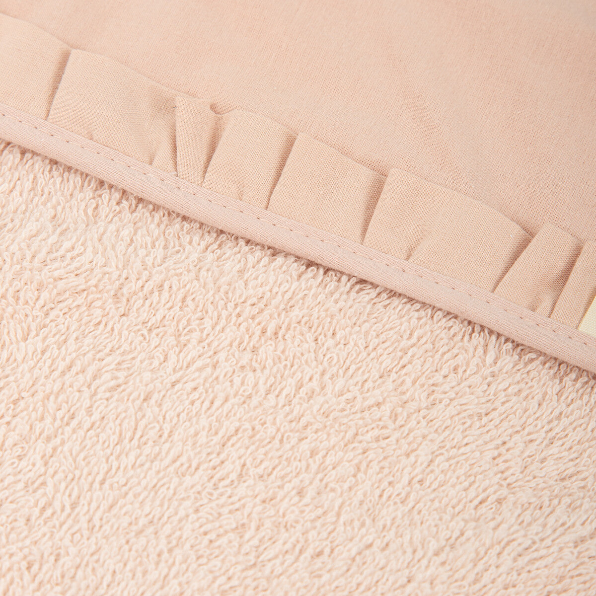 Capa de baño bebé 100x100 Stone Washed Rosa - Bimbidreams