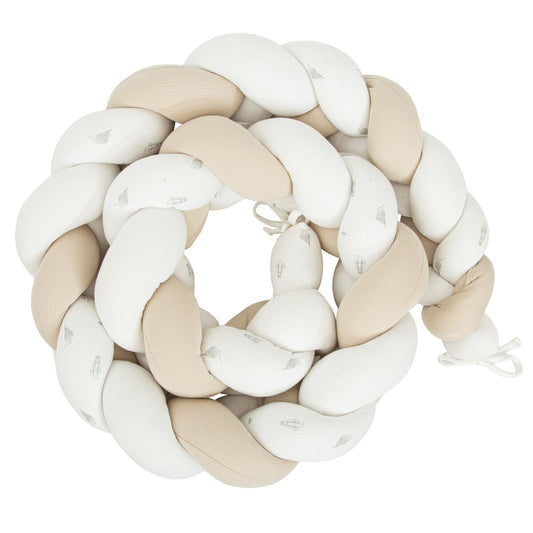 Trenza protector de cuna Blue Sky - Bimbidreams