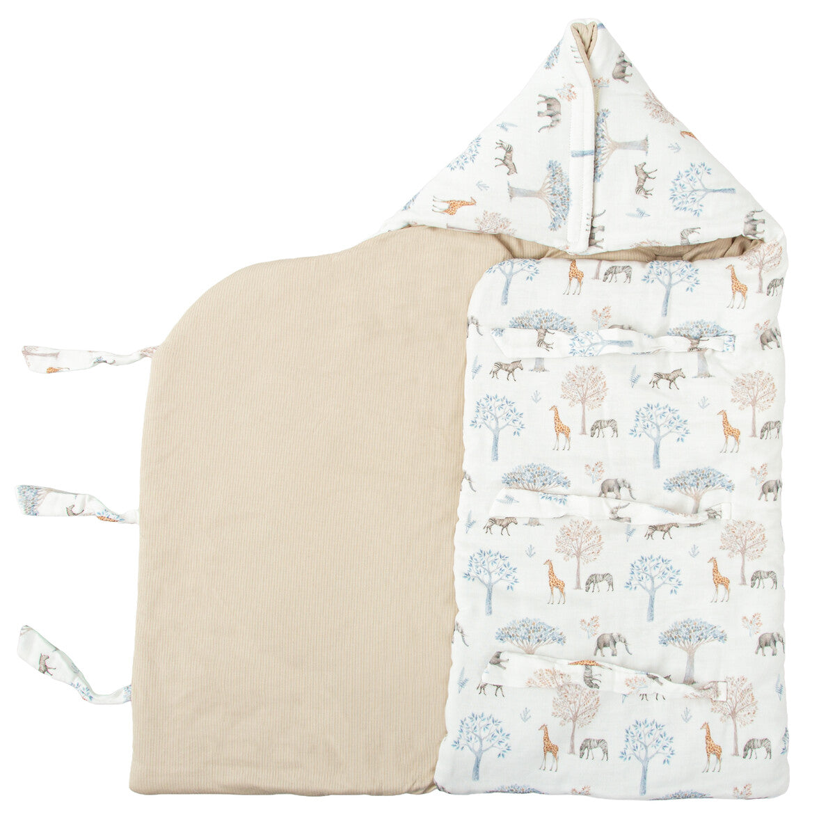 Saco arrullo con capucha Tanzania - Bimbidreams
