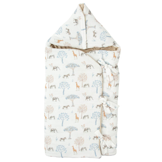 Saco arrullo con capucha Tanzania - Bimbidreams