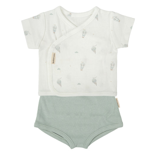 Set Jubón y ranita Blue Sky - Bimbidreams