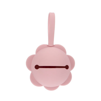 Portachupetes Silicona Flor Pink - Tutete