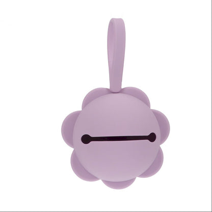 Portachupetes Silicona Flor Lilac - Tutete