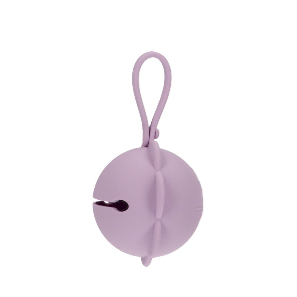 Portachupetes Silicona Flor Lilac - Tutete