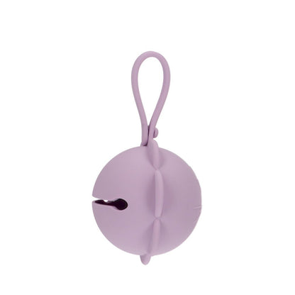 Portachupetes Silicona Flor Lilac - Tutete