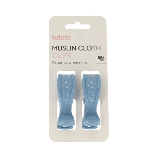 2 Pinzas para Muselinas Nágara - Tutete