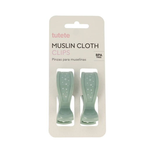 2 Pinzas para Muselinas Sage - Tutete