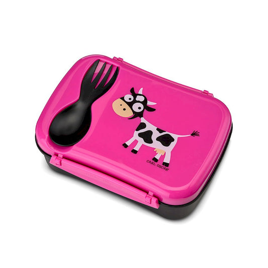 Caja de Almuerzo N'ice Box Kids Vaca Purple - Carl Oscar