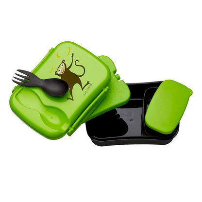 Caja de Almuerzo N'ice Box Kids Mono Lime - Carl Oscar