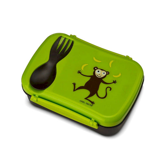 Caja de Almuerzo N'ice Box Kids Mono Lime - Carl Oscar