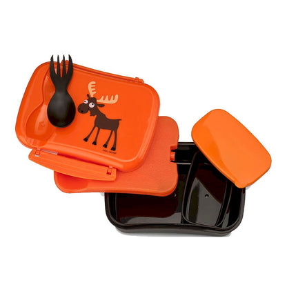 Caja de Almuerzo N'ice Box Kids Reno Naranja - Carl Oscar