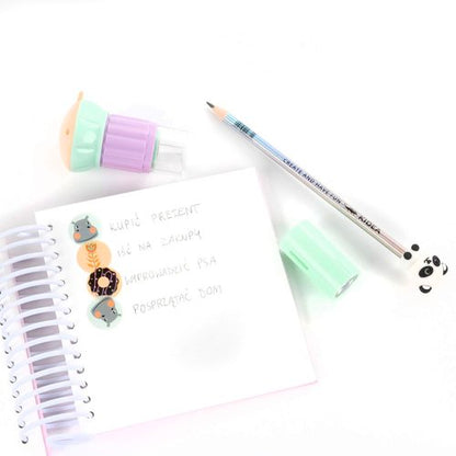 Set de sello con 150 pegatinas - Kidea