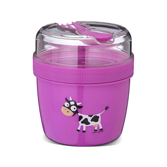 Fiambrera Snack N'ice Cup L Purple - Carl Oscar