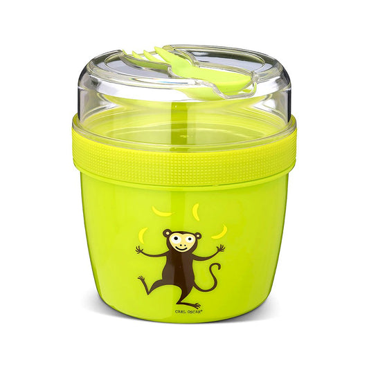 Fiambrera Snack N'ice Cup L Mono Lime - Carl Oscar