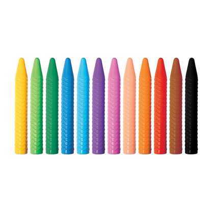 Crayones espiral 12 colores Haku Yoka
