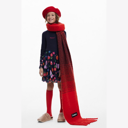 Vestido falda tul formas - Desigual