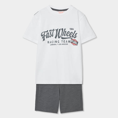 Conjunto niño gris Racing Team - Boboli