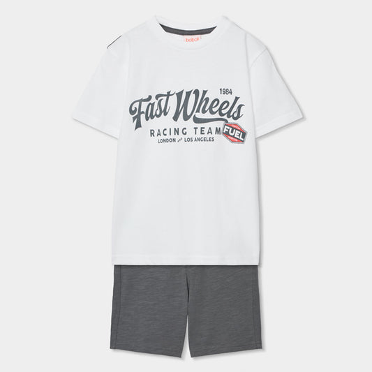 Conjunto niño gris Racing Team - Boboli