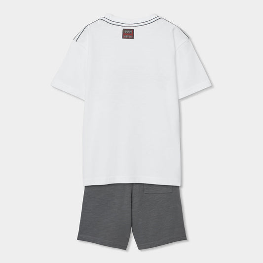 Conjunto niño gris Racing Team - Boboli