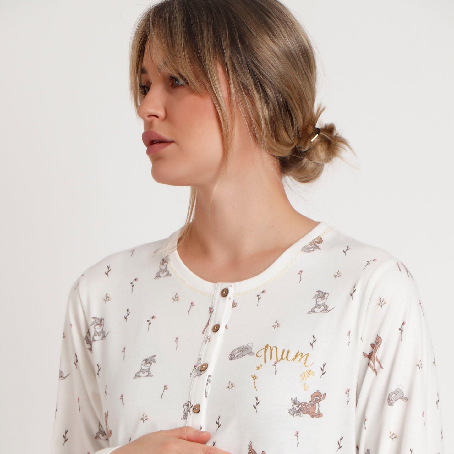 Camisón Disney Maternity Bambi You are so Loved Admas