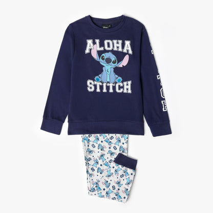 Pijama manga larga Aloha Stitch niño - Admas