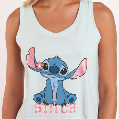 Pijama sin manga Stitch - Admas