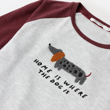 Pijama manga Dogs Home niño - Admas