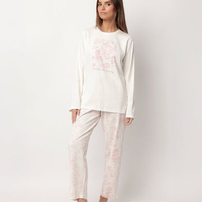 Pijama manga larga Toile De Jouy - Admas