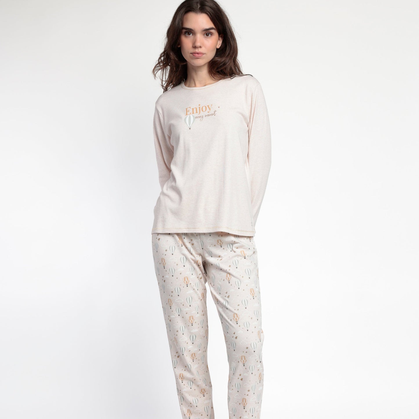 Pijama manga larga Enjoy Every Moments - Admas