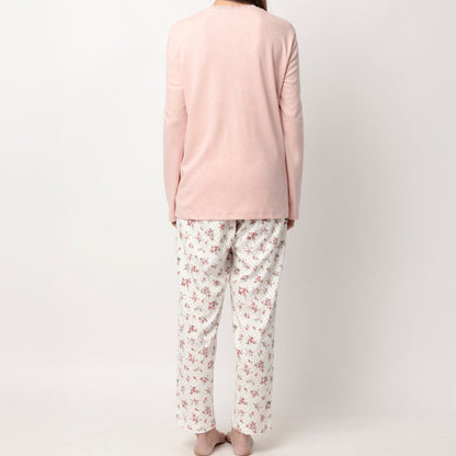 Pijama manga larga Dots and Flowers - Admas
