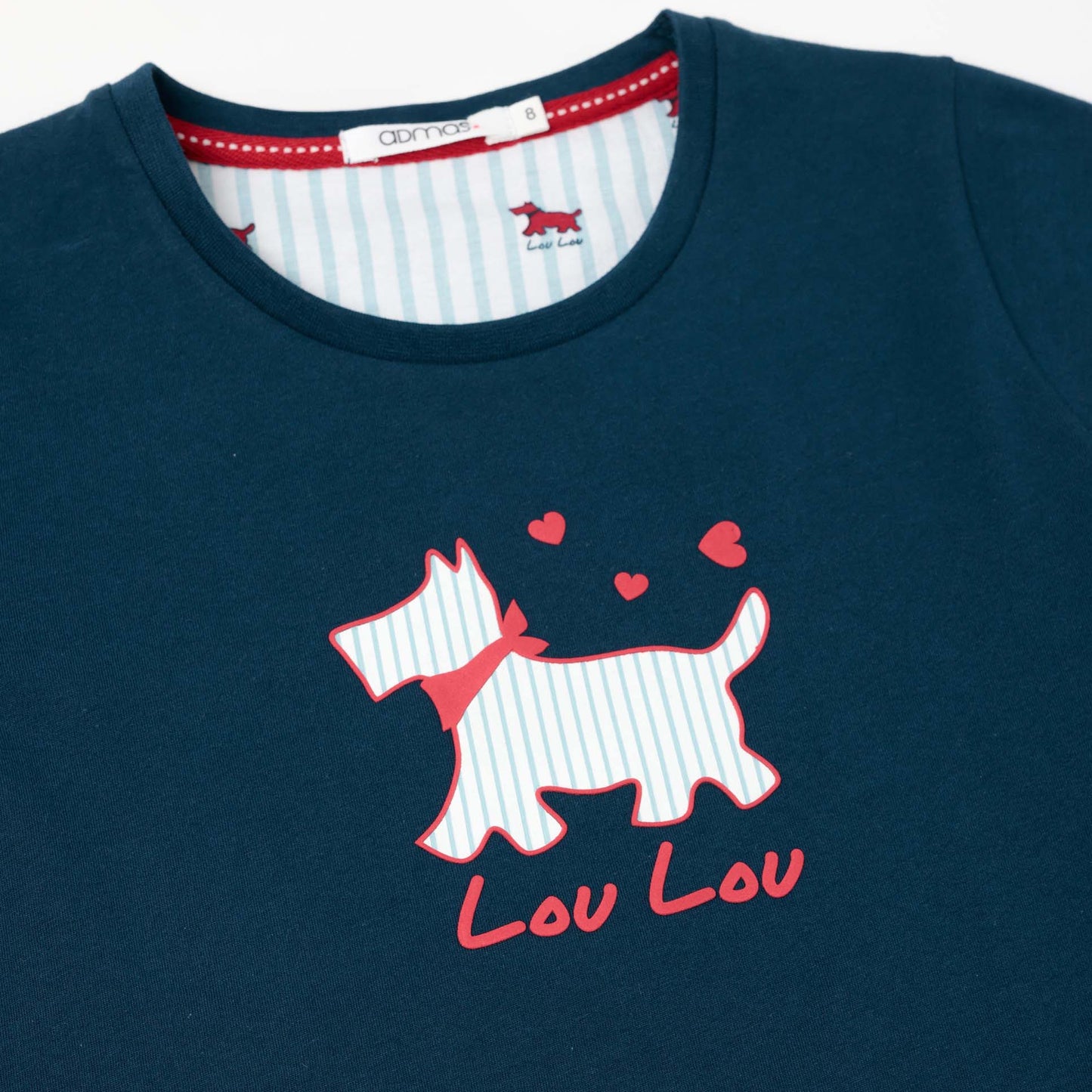 Pijama Manga Corta Lou Lou Stripes Niña - Admas