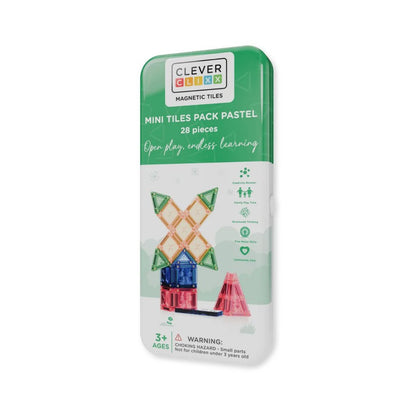 Pack Mini Tiles Pastel 28 piezas - Cleverclixx