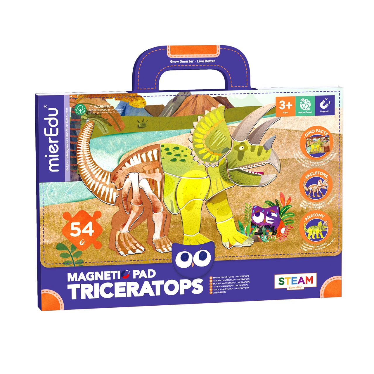 mPad Puzzle Triceratops MierEdu