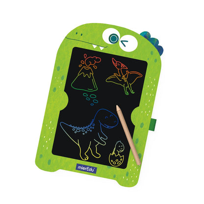 Pizarra de dibujo y escritura LCD Dinosaur MierEdu