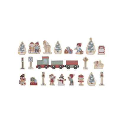 Calendario de Adviento Tren de Navidad - Little Dutch