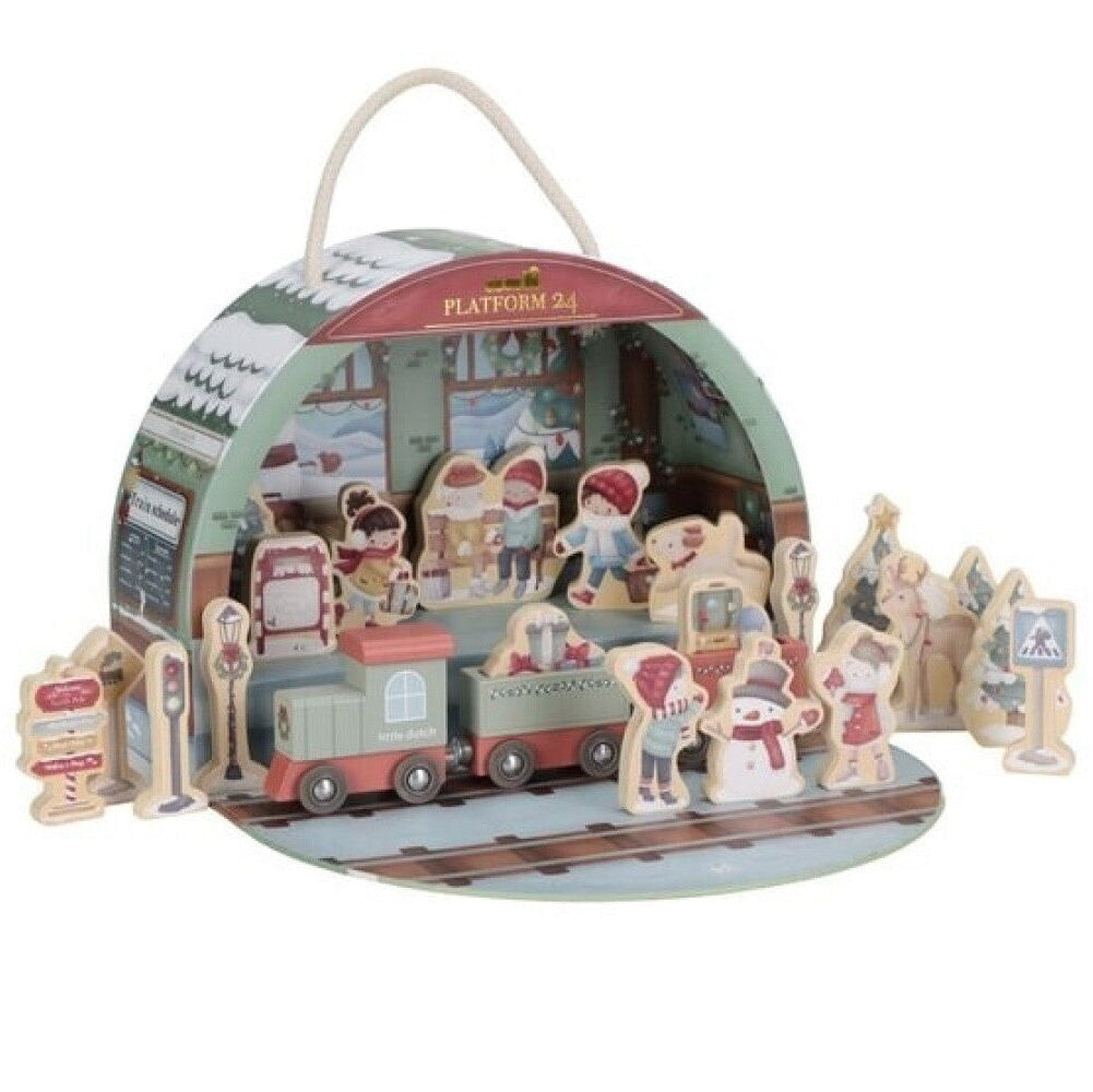 Calendario de Adviento Tren de Navidad - Little Dutch