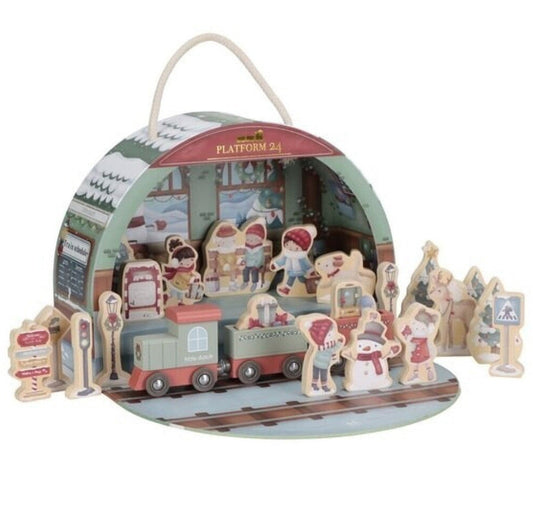 Calendario de Adviento Tren de Navidad - Little Dutch