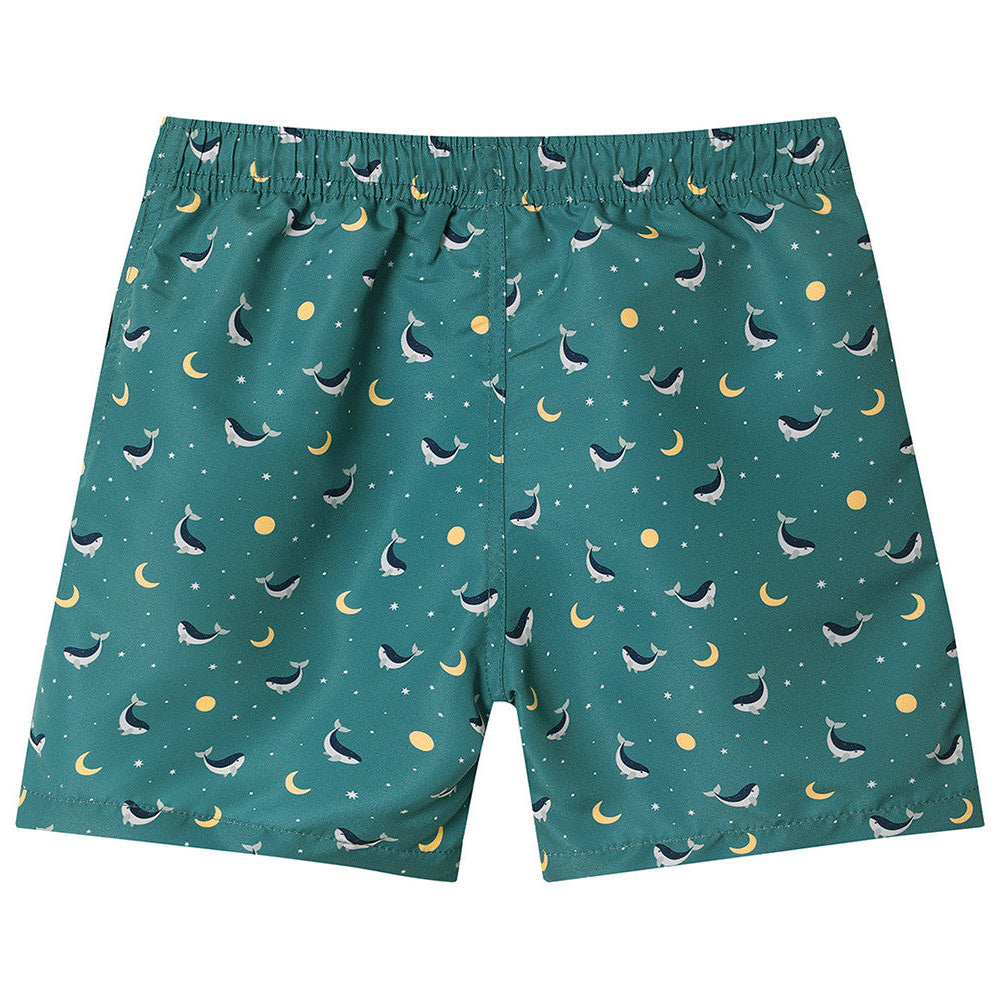 Bañador Boy Whale Teal - Monnëka