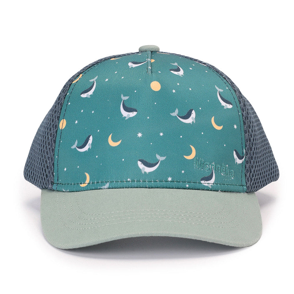 Gorra Whale Teal - Monnëka
