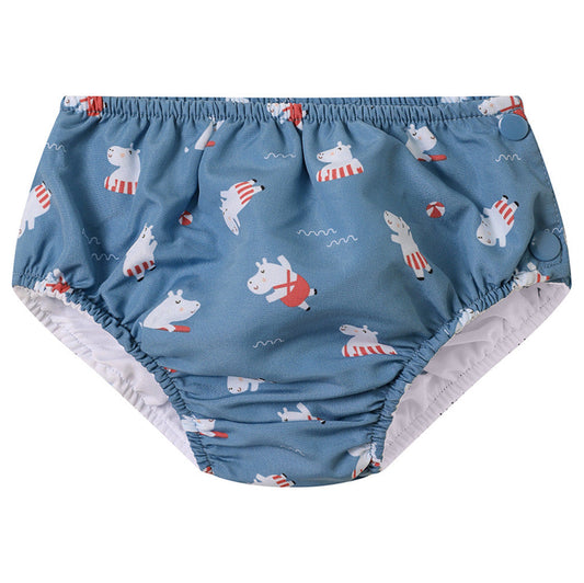 Bañador Pañal Hippos - Monnëka