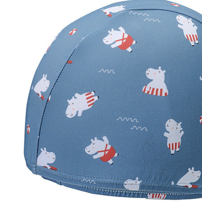 Gorro Natación Infantil Hippos - Monnëka