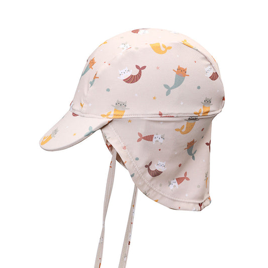 Gorro Playa Bebé Mermaid Cats - Monnëka