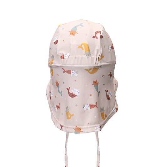 Gorro Playa Bebé Mermaid Cats - Monnëka